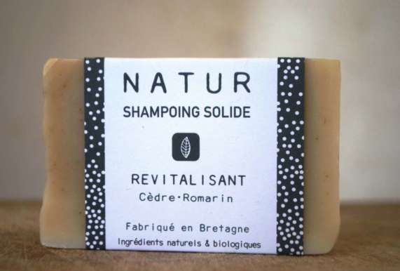 Shampoing revitalisant solide saponification à froid saf savonnerie artisanale Bretagne Finistère
